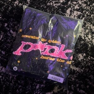 Pink Graphic Men's Jacket